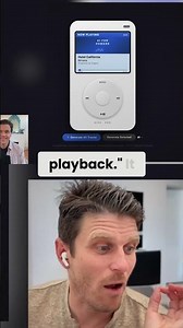 AI Interface Inspired by Old iPod #shorts