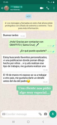 Llavero Personalizado con Dibujo de tu Hijo/Hija | Regalo Especial