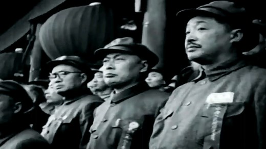 今天我们看一下七十一年前的珍贵历史影像，开国大典历史黑白影像集