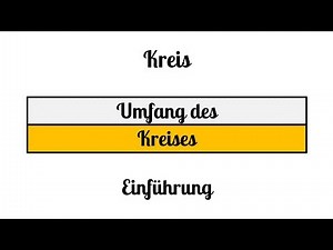 1 Circle - Circumference - Introduction