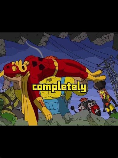 Radioactive Man Faces Four Energy Villains as Springfield's Comic Romance Begins #thesimpsons