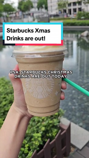 MY FAVORITE TOFFEE NUT LATTE is finally back at starbucks. I have to wait an entire year for it and in case you didn't know, YES, the Xmas drinks are in stores now, together with the cutest Xmas merch! #starbucks #sgfoodie #WhatToPlay #wheretoeat
