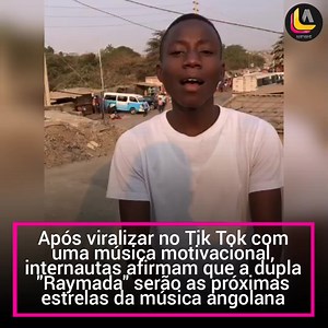 278K views · 10K reactions | Após viralizar no Tik Tok com uma música motivacional, internautas afirmam que a dupla "Raymada" serão as próximas estrelas da música angolana Contactos pra Shows : 927782100 & 945381216 | Angola News | Facebook