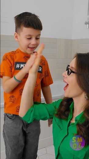 Mother teaches her Son how to Pee neatly in the toilet | Smart Parenting Lifehacks #shorts #lifehack