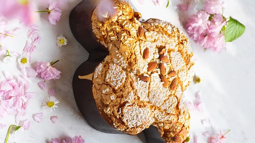 La meilleure recette du gâteau de Pâques italien traditionnel, la "Colombe de Pâques"