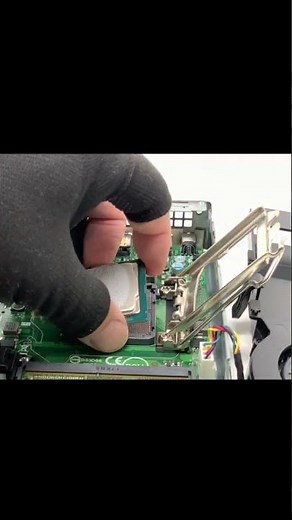 Dell OptiPlex 3090 MicroのCPU交換手順 #shorts