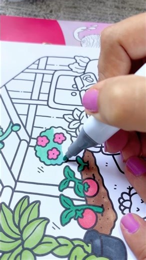 Relaxing Coloring 🎨 #colors #art #handwriting #coloring #colorscope