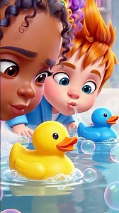Bobby and Tinny's Epic Rubber Duck Race! 🦆💦 #bobby #shorts #nurseryrhymes
