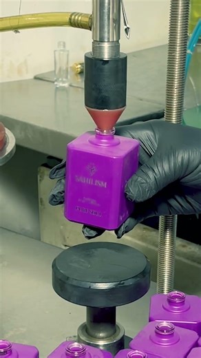 Inside a Perfume Factory: Bottle Filling Process