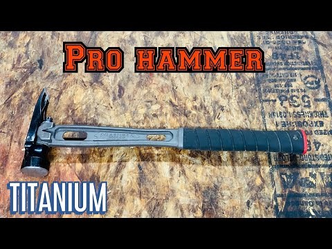Martinez Tools M1 Titanium Hammer Full review