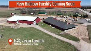 1.6K views · 51 reactions | Additional BidNow.us Online Auction Facility Coming to Vassar in 2023. The building is located on the corner of M46 and South Vassar Rd. We will be posting future videos to update you on the building's progress. This facility will be replacing our Saginaw Rd facility's bi-weekly auction, allowing us to conduct specialty auctions at our Saginaw Rd Location. | Albrecht Auction / BidNow.us | Facebook
