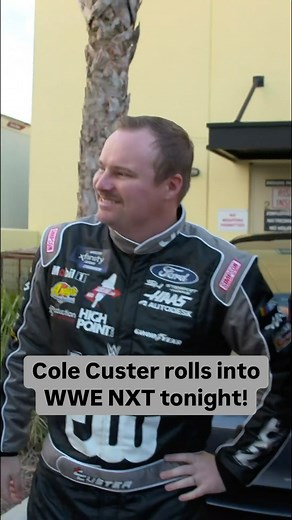 WWE NXT on Instagram: "@colecuster and @wwenxt have a big night TONIGHT at 8/7c on @thecw! 🏁"