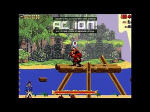 Defeating all bosses Captain Claw version 1. 0 without cheats