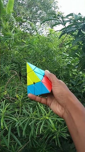 Triangle Rubic's Cube Solution ll How To Solve Rubic's Cube Puzzle Tutorial ll 🇮🇳 #cube #shorts