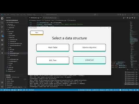 [CS163][25A01_Group06] Data Structure Visualization - Demo Video