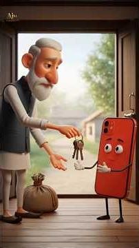 dadaji or smartphone #shorts #cartoon #facts #tranding #motivation #love
