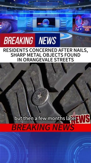 RESIDENTS CONCERNED AFTER NAILS,SHARP METAL OBJECTS FOUNDIN ORANGEVALE STREETS#breakingnews #news