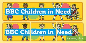 BBC Children in Need Display Banner