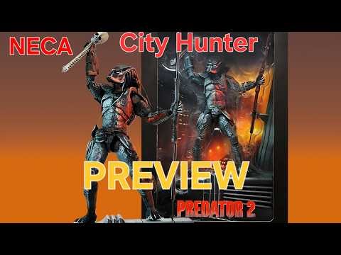 Neca Predator 2 City Hunter Poster Series 7” Scale Action Figure Preview #neca