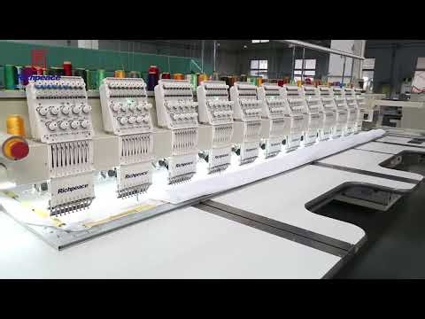 comforter cover on richpeace embroidery machine