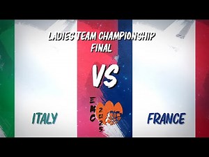 33rd European Kendo Championship (EKC 2025): Ladies Team Final France VS Italy
