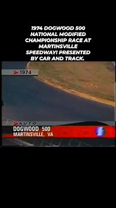 1974 DOGWOOD 500 NATIONAL MODIFIED TOUR CHAMPIONSHIP RACE AT MARTINSVILLE SPEEDWAY! Presented by Car and Track. Featuring Carl Bugs Steven's, Richie Evans, Geoff Bodine, Fred DeSarro, Jerry Cook, and other big names! #NASCAR #grassroots #legendsneverdie #autoracing #sports | pronyne motorsports museum