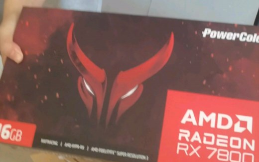 7800xt红魔开箱视频备份