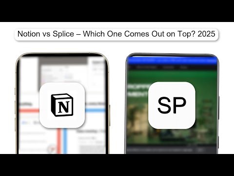 Notion Vs Splice – Which One Comes Out On Top 2025 (FULL COMPARISON)