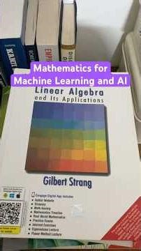 Math books for machine learning #mathematics #maths #ai #machinelearning #deeplearning