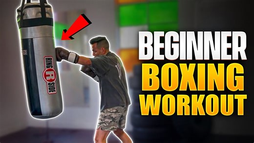 Beginner boxing workout to learn the basics and get fit
