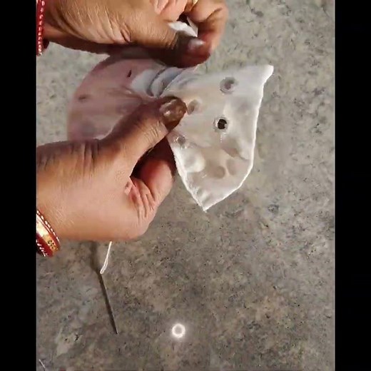 Bow making with cloth#bowmakingblousebackdesign#bow(butterfly) 🦋 #shorts#yt🦋🦋💞🥰🦋