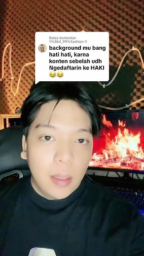 Padahal cuma background api api begini doang, tpi udh kemana mana 😭🌾🔥 | April Yanto Siburian