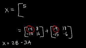 Solving Matrices | ZIMSEC MATHS | Facebook