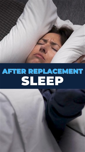 When is it safe to side sleep after hip surgery? #hipreplacement #surgerytips #healthcare