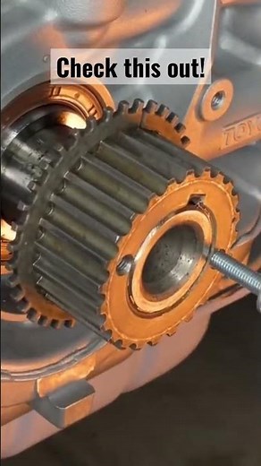 How to install #2jz timing pulley easily #automobile
