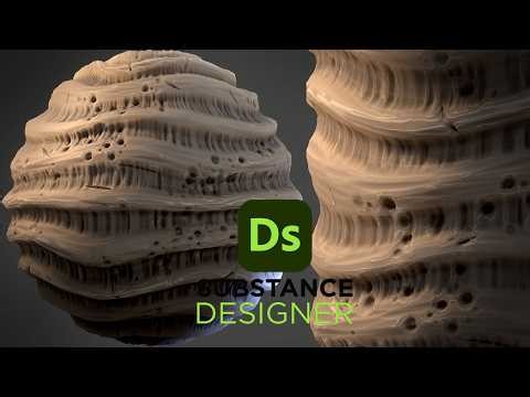 Stylized Cave Material - Substance 3D Designer