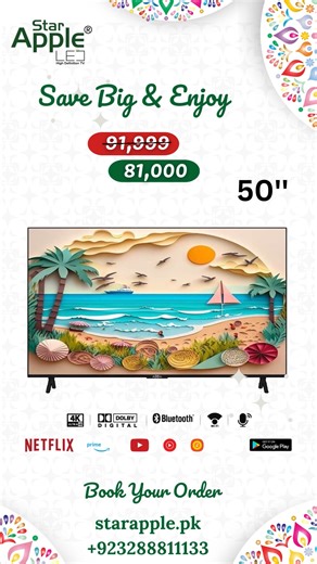 Star Apple LED TV on Instagram