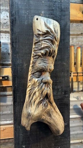 Found a Piece of Wood #whittling #woodcarving #driftwood