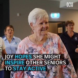 44K views · 312 reactions |  IS JOY AUSTRALIA'S OLDEST COUNTRY LINE DANCER?  Joy Manning took up competitive swimming in her 70s, climbed the Sydney Harbour Bridge and swam with dolphins in her 80s, and started learning the ukulele in her 90s. But now the 98-year-old, from the NSW Hunter Valley, wants to know once and for all whether or not she is in fact Australia’s oldest country line dancer. | ABC Newcastle | Facebook