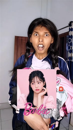 Wait for Barbie transition 💋💗#transition #barbie #jennie #doll #douyin #makeup #somii #shorts