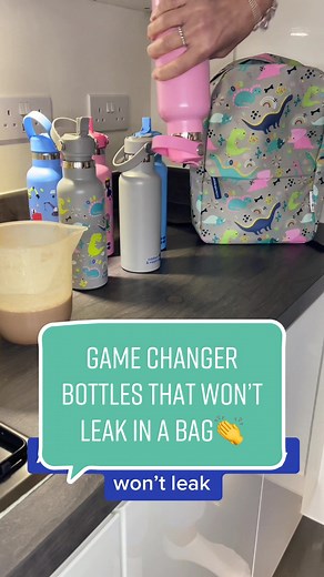 Leak-proof Stainless Steel Water Bottles for Kids | Myristorantecreation