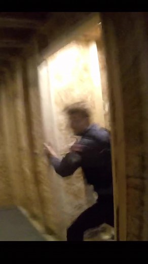 Wall saved his life 🤣 #juggernaut #juggernautairsoft #airsoftclipsfyp #airsofter