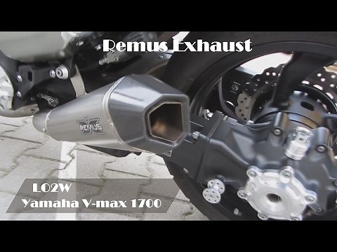 Top 8 Full Exhaust Sound Yamaha V-max 1700 / Akrapovic, Remus, Mega Max, RT-ONE