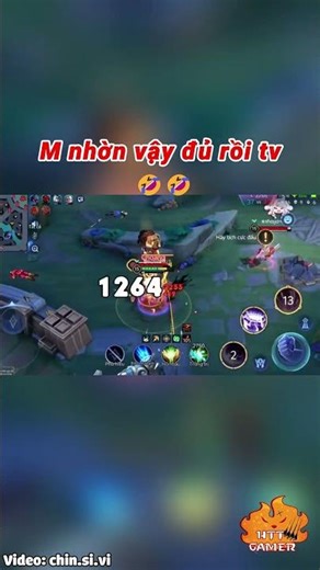 M nhờn vậy đủ rồi tv 🤣🤣 #shorts #lienquanmobile #liênquânmobile #lienquan #liênquân