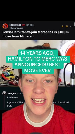 Hamilton's Historic Move to Mercedes in Formula 1