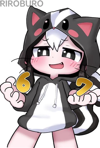 Skunk girl, how much do you fart a day?🤪 ( skunk girl 67 meme ) | Animation Meme