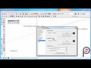 SketchUp - How to use the Text Tool