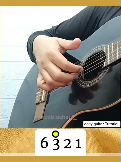 Easy Fingerpicking on Guitar – Beginner Tutorial (Step-by-Step)#part1