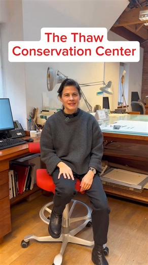 Step behind the scenes at the Thaw Conservation Center with our Associate Paper Conservator, Becca Pollak! Art conservation requires the eye of a historian, the hand of a craftsperson, and the mind of a scientist. Becca examines each object to understand its materials, construction, and condition. She uses specialized imaging tools, such as the XRF and VSC shown in this video, alongside traditional tools like brushes, scalpels, and spatulas. Together, these instruments help our conservation team