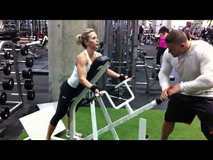 Back & Shoulder Exercises For Women by a Female Fitness Model